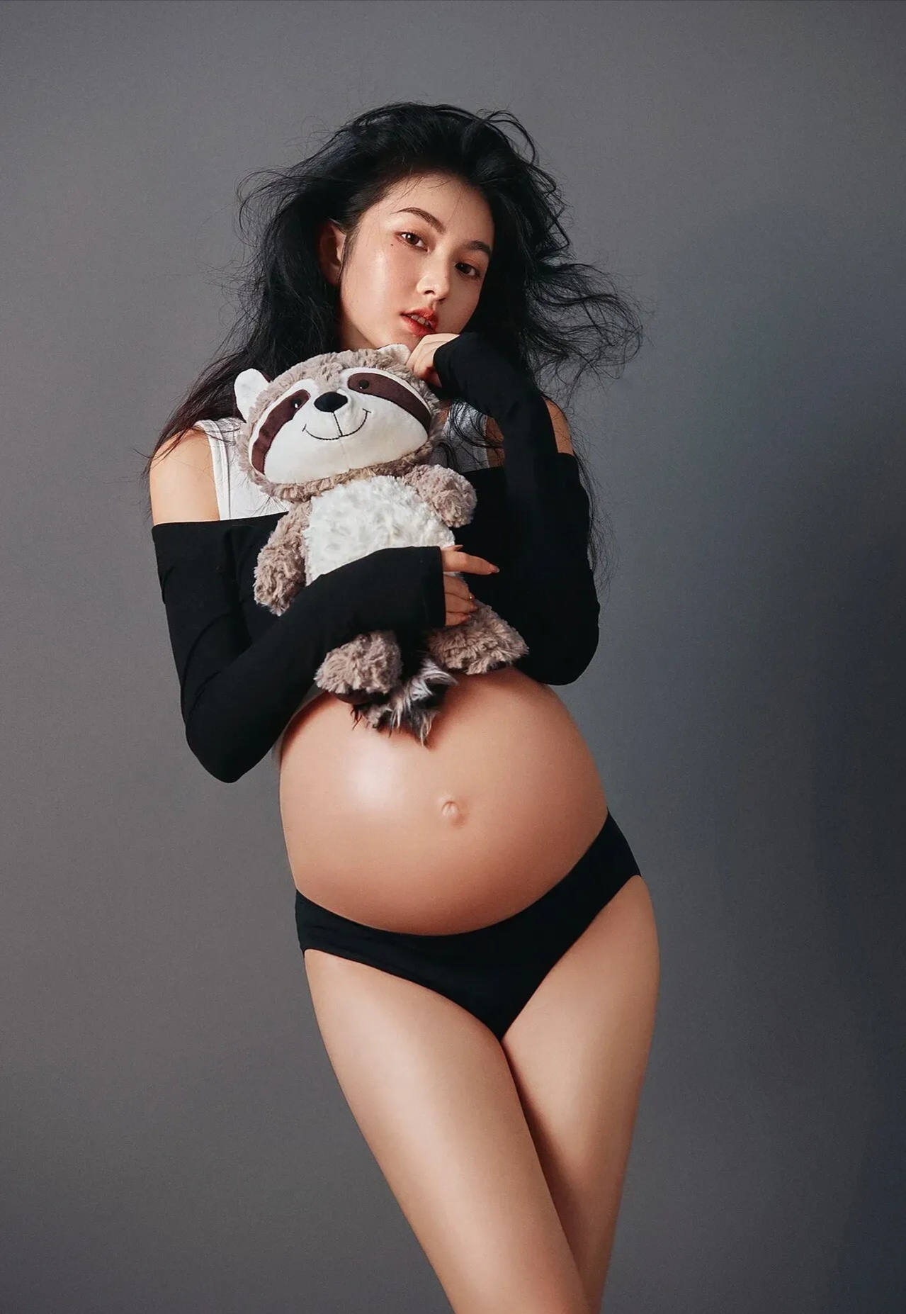 孕妇照：和宝宝珍贵的合体时光插图7