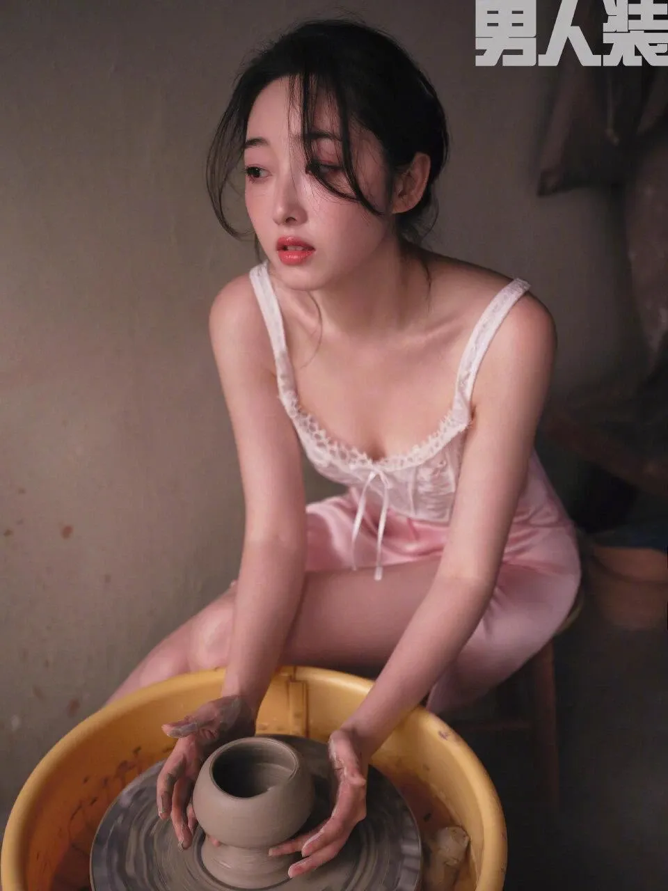 蒋梦婕男人装写真插图2