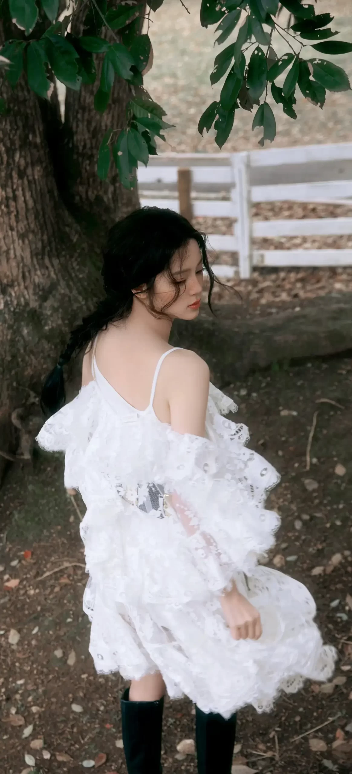 欧阳娜娜白裙子写真插图2